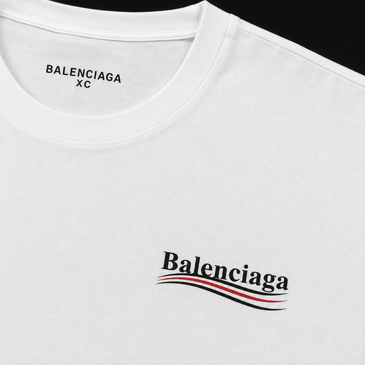 WHITE BALENCIAGA/LOGO