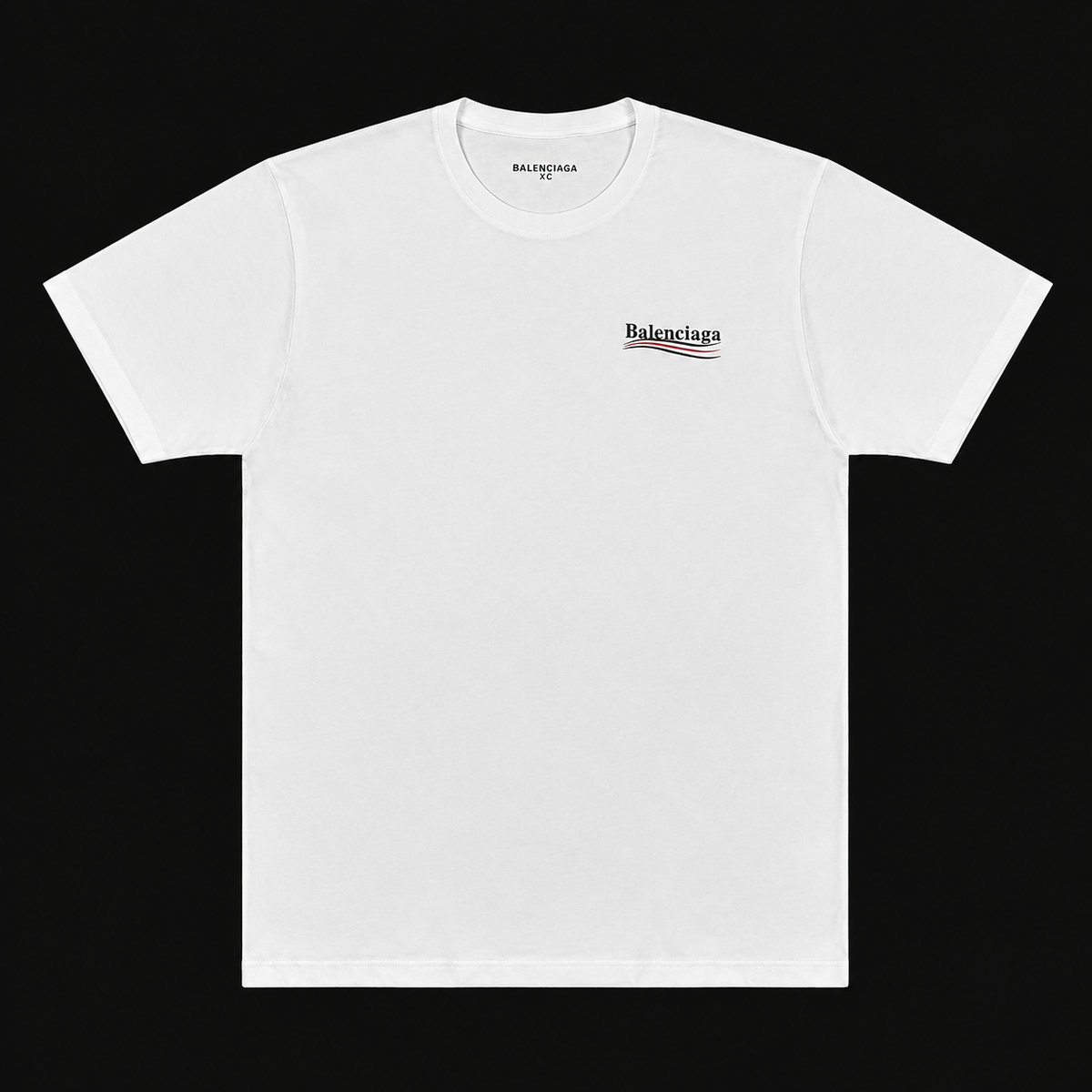 WHITE BALENCIAGA/LOGO