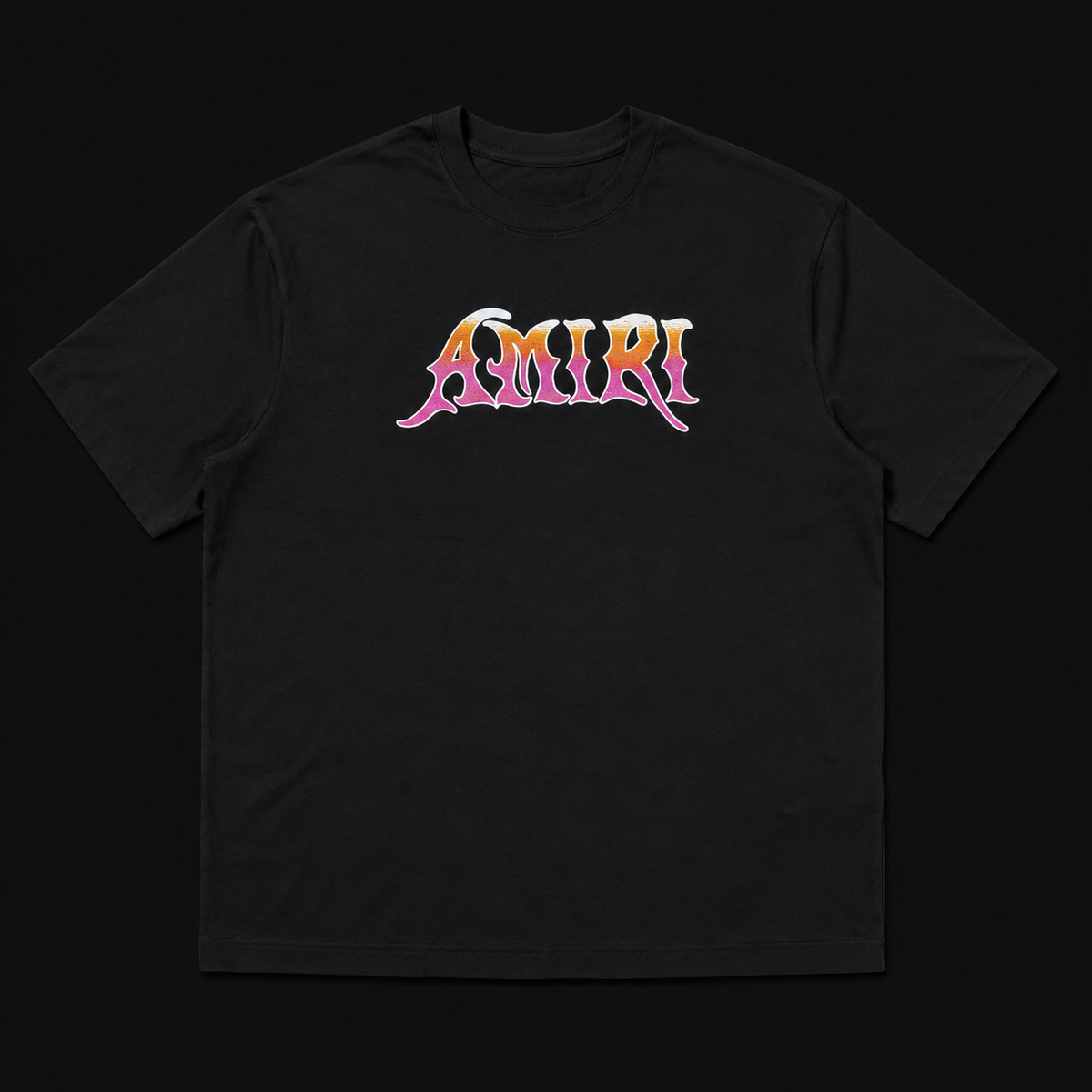 BLACK/MULTICOLOR AMIRI