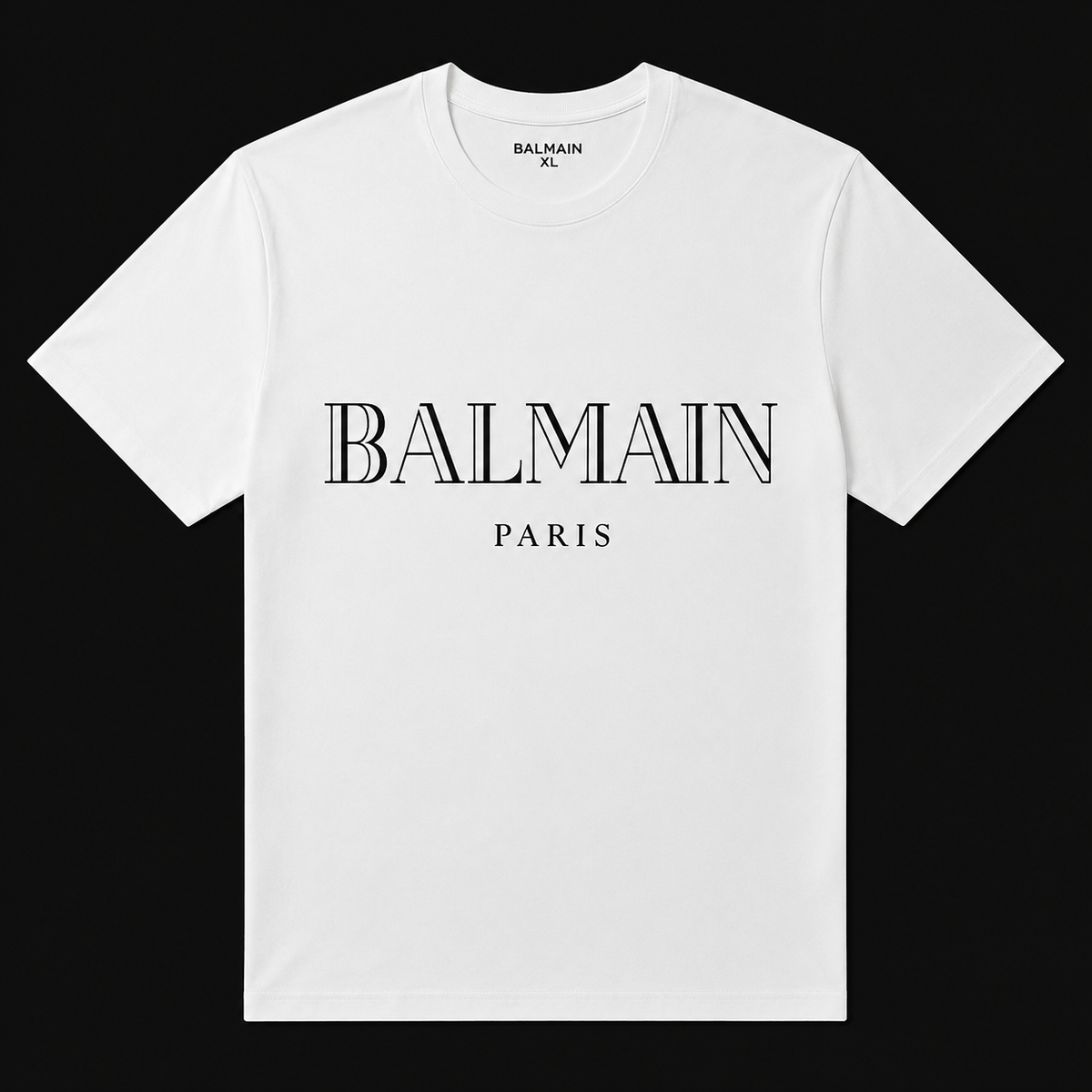 BALMAIN WHITE/BLACK