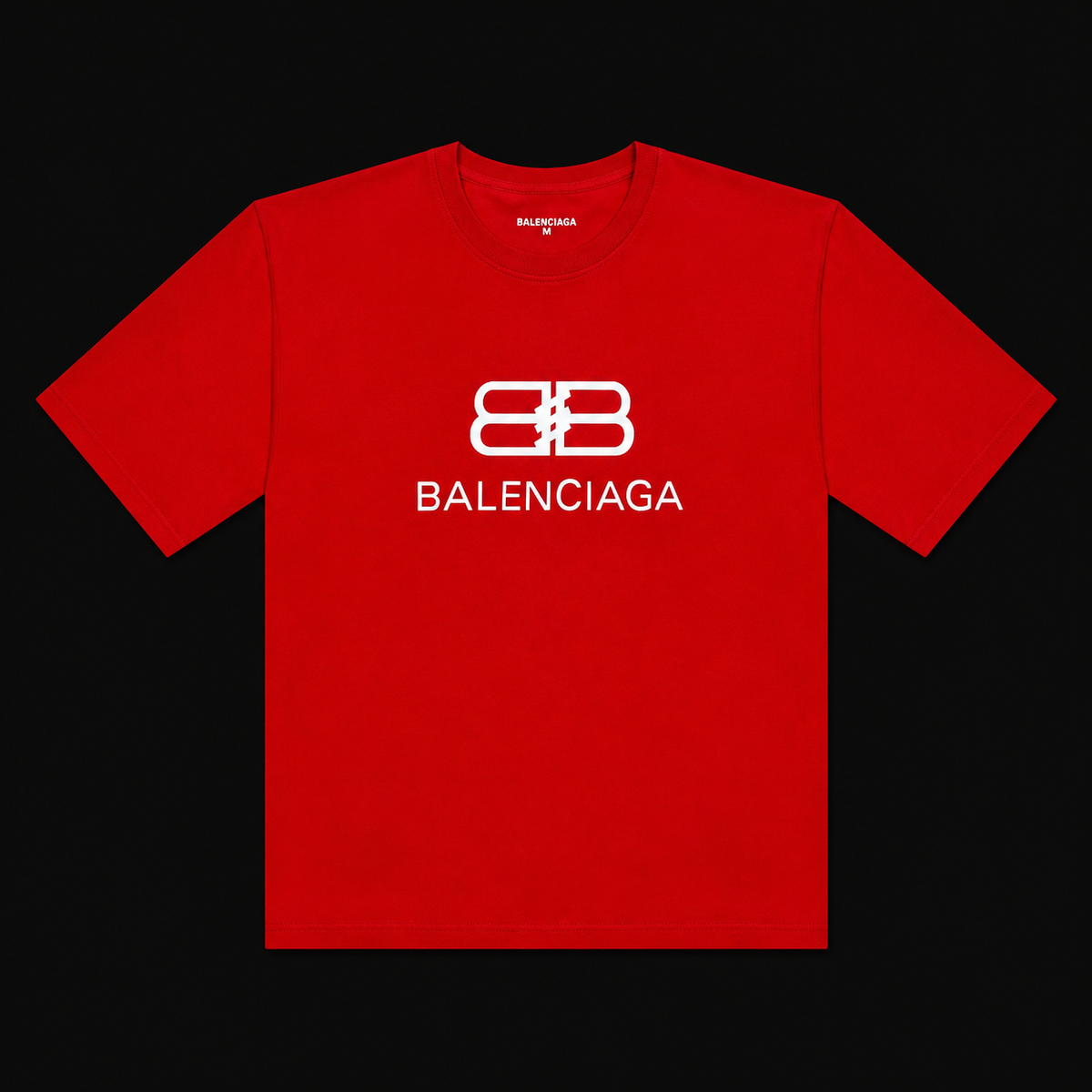 BALENCIAGA RED/EMBLEM