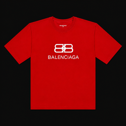 BALENCIAGA RED/EMBLEM