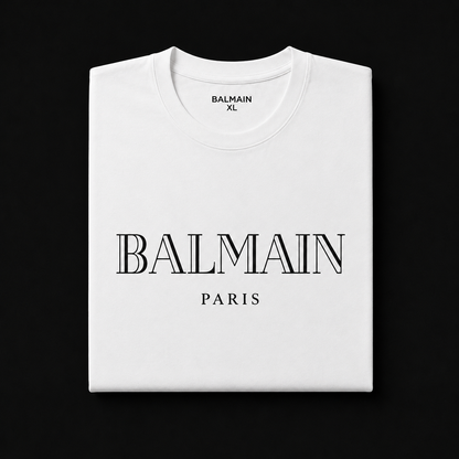 BALMAIN WHITE/BLACK