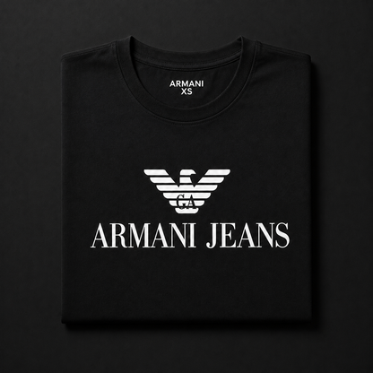 BLACK ARMANI JEANS
