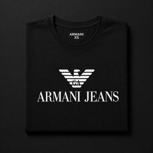 BLACK ARMANI JEANS