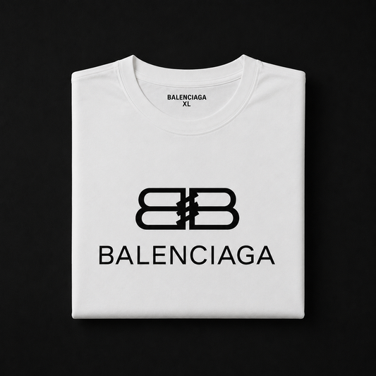 WHITE BALENCIAGA/EMBLEM