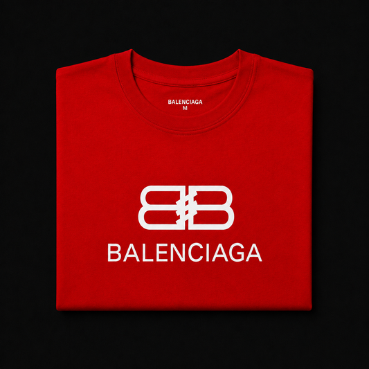 BALENCIAGA RED/EMBLEM