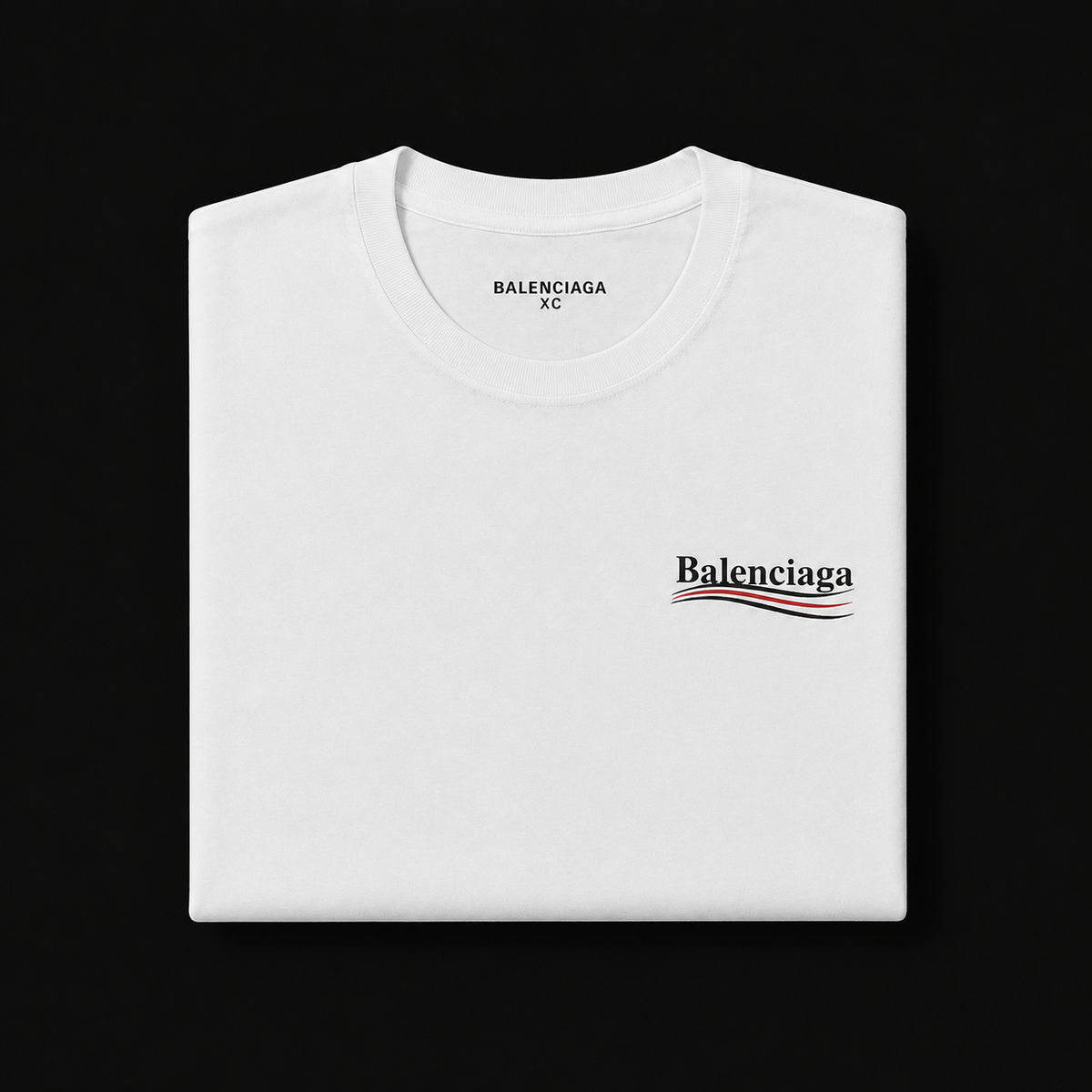 WHITE BALENCIAGA/LOGO