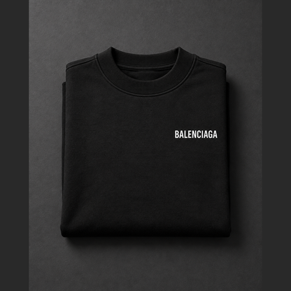 VALENCIAGA BLACK CHEST SWEATER
