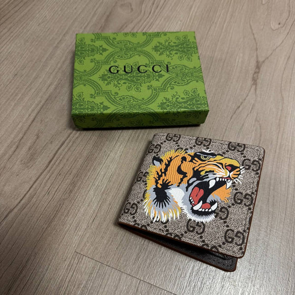 CARTERA GUCCI TIGER BEIGE