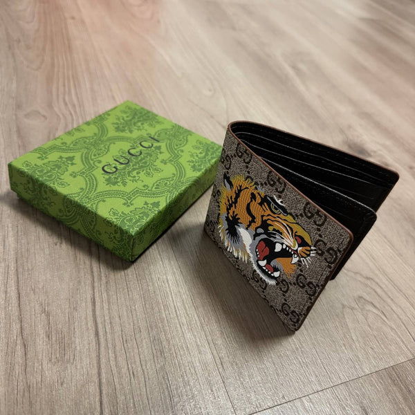 CARTERA GUCCI TIGER BEIGE