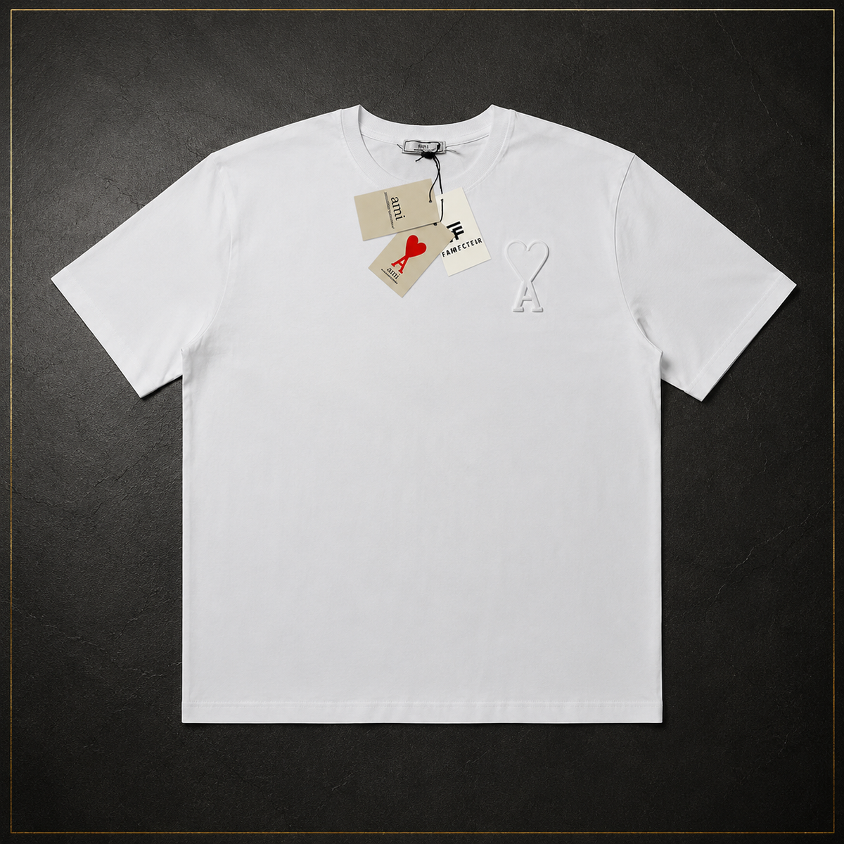 AMIRI CORAZON BLANCA