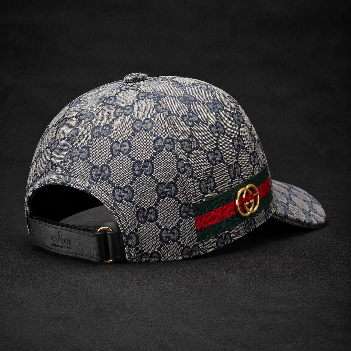 GORRA GUCCI GRIS
