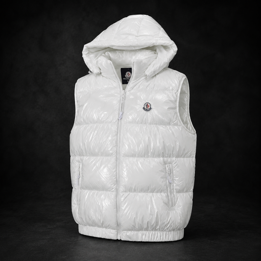 MONCLER WHITE VEST