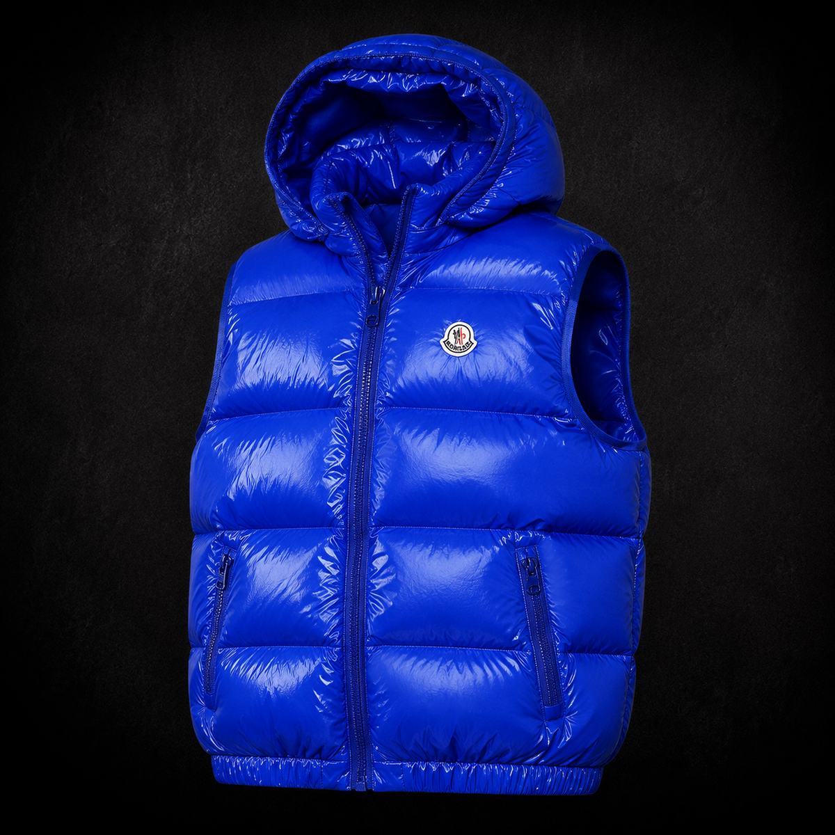 MONCLER BLUE VEST