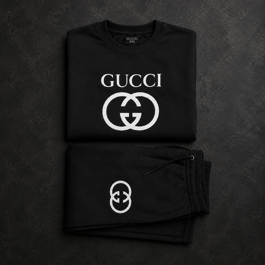 GUCCI NEGRO LOGO BLANCO
