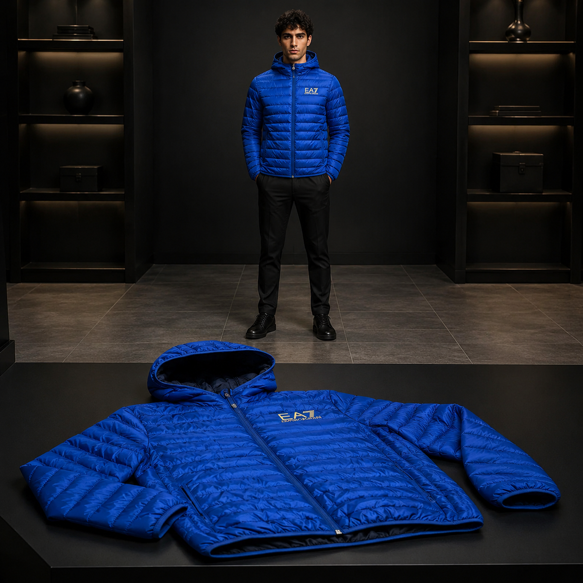 BLUE EA JACKET