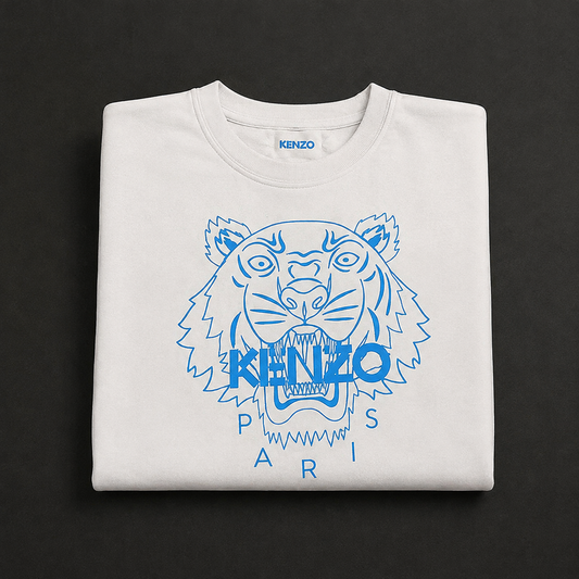 KENZO BLANCA TIGRE AZUL