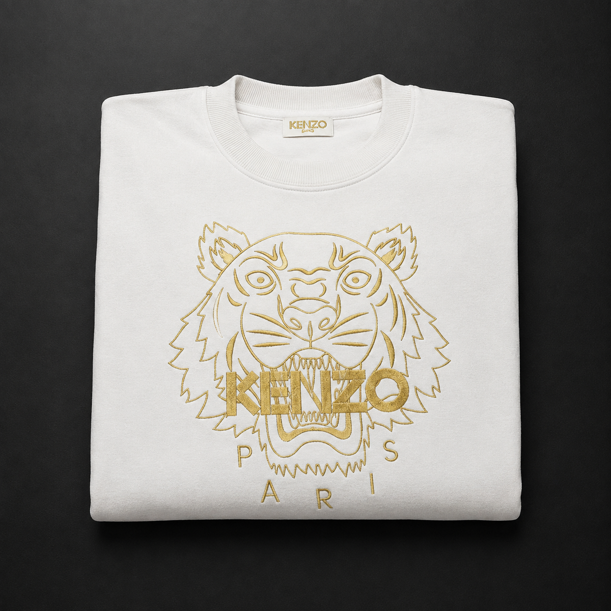 KENZO BLANCA TIGRE DORADO