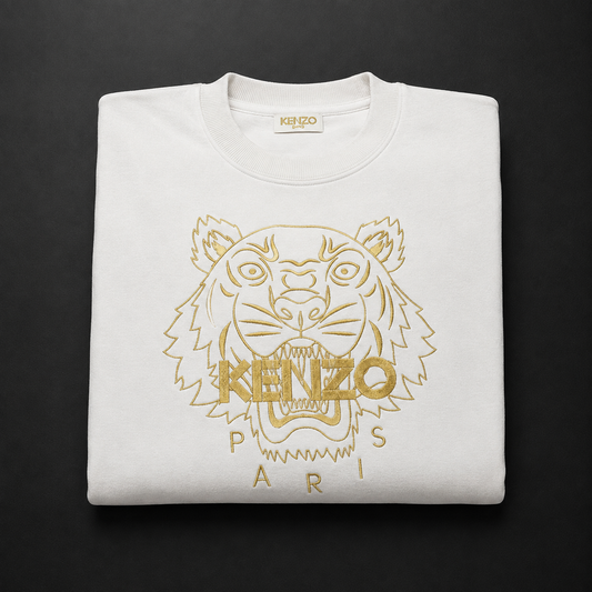 KENZO BLANCA TIGRE DORADO